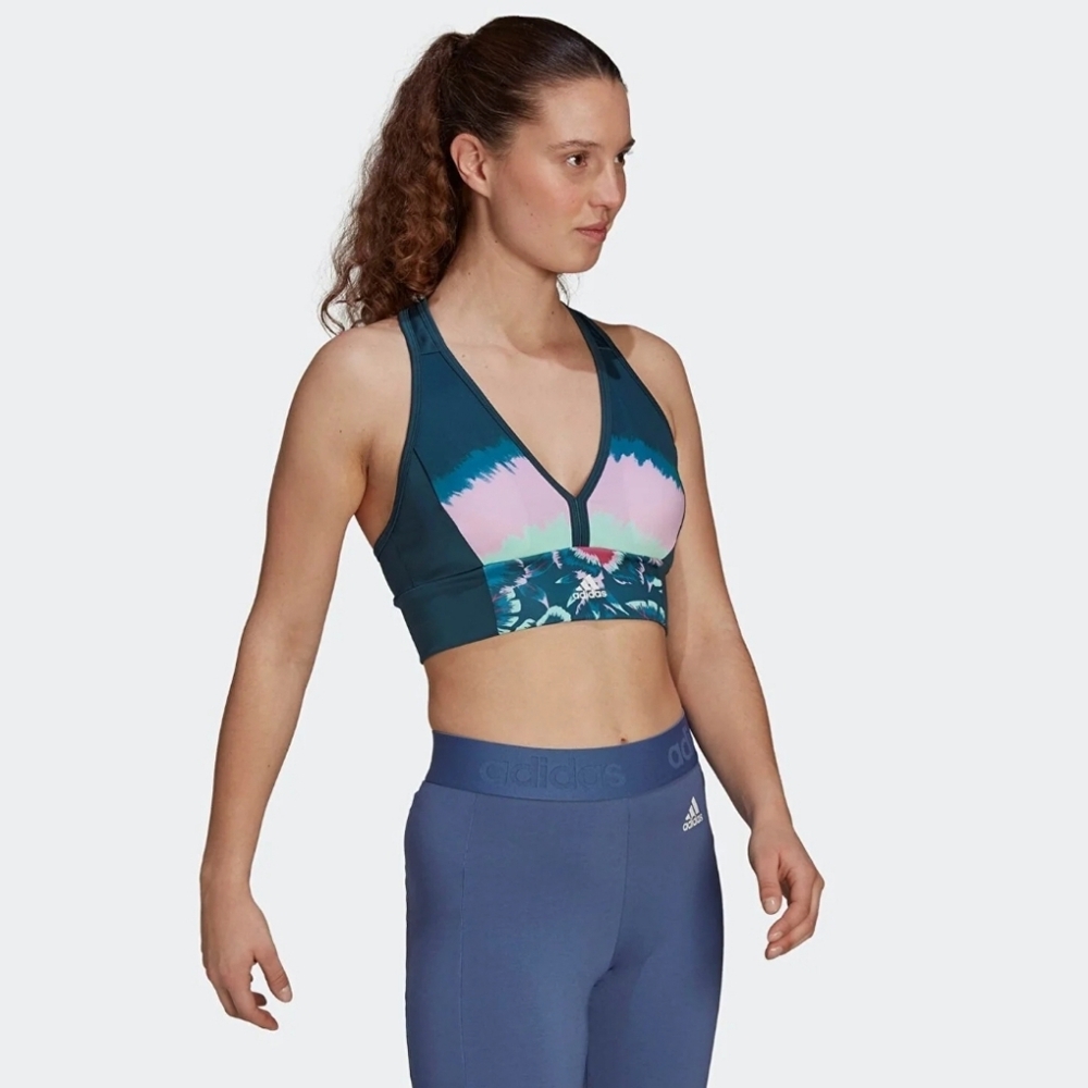 Adidas x Farm Rio Padded Sports Bra